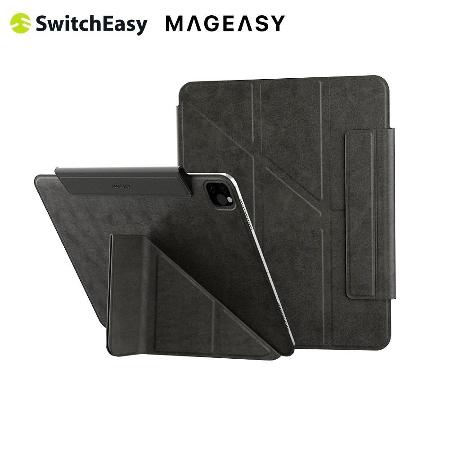 SwitchEasy MAGFOLIO iPad Pro 12.9吋(2022) 聰穎雙面夾磁吸式摺疊保護套✿80D024